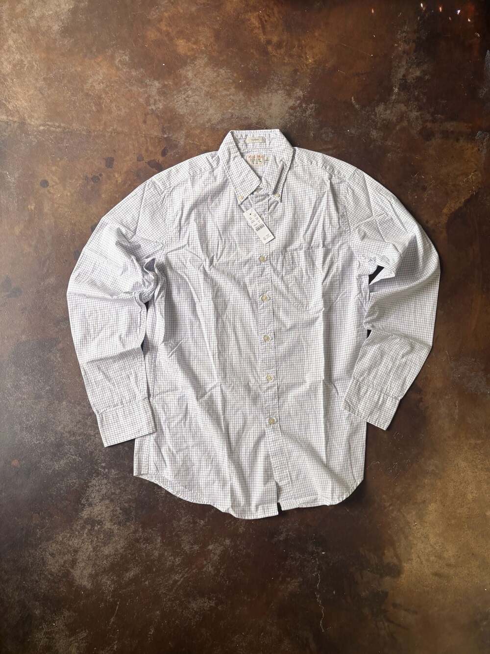 J.Crew Men's Secret Wash Classic Fit Plaid Button-Down Shirt